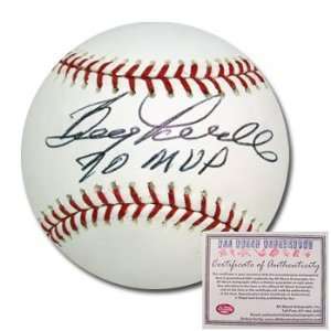 Boog Powell Baltimore Orioles Hand Signed Rawlings MLB Baseball with 
