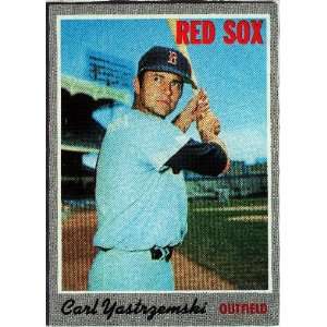 Carl Yastrzemski 1970 Topps Card #10