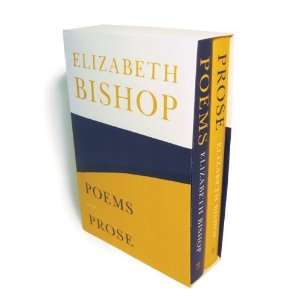    Poems / Prose [Boxed Set] [Hardcover] Elizabeth Bishop Books