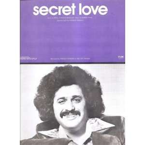  Sheet Music Secret Love Freddy Fender 186 