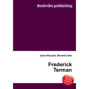  Frederick Terman Ronald Cohn Jesse Russell Books