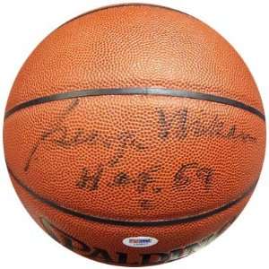 George Mikan Signed Basketball   HOF 59 Spalding PSA DNA #I32877