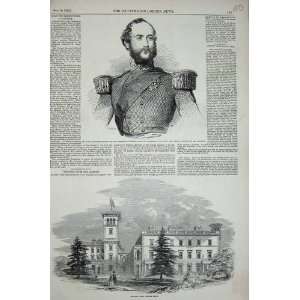  1850 Osborne House George Charles Duke Cambridge Print 