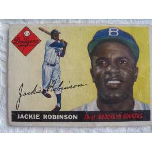  1955 Topps #50 JACKIE ROBINSON 