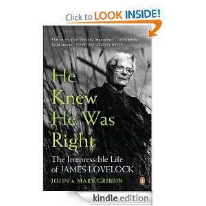   Was Right The Irrepressible Life of James Lovelock [Kindle Edition