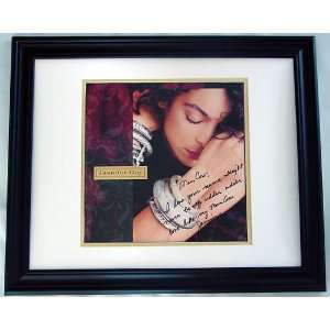 JASMINE GUY Autographed Framed Signed LP Flat