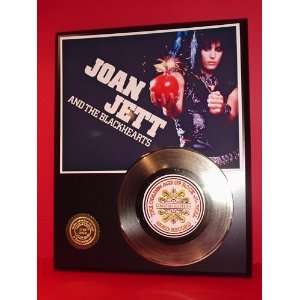 JOAN JETT GOLD RECORD LIMITED EDITION DISPLAY