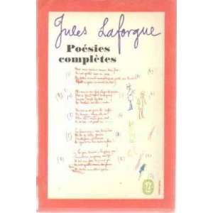  Poesies complètes Laforgue Jules Books