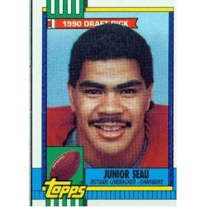 1990 Topps #381 Junior Seau RC   San Diego Chargers (RC 