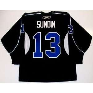 Mats Sundin Toronto Maple Leafs Black Rbk Jersey   X Large