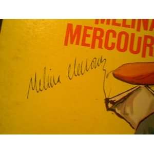 Mercouri, Melina & Orson Bean Illya Darling 1966 LP Signed Autograph 