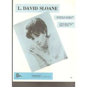 Sheet Music L David Sloane Michele Lee 17 