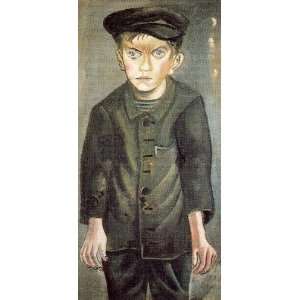  canvas   Otto Dix   24 x 50 inches   Young workers