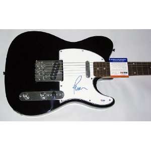 Paul Anka Autographed Signed Guitar PSA/DNA COA