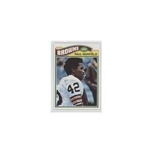  1977 Topps #185   Paul Warfield: Sports Collectibles