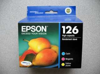 PACK Epson GENUINE 126 Color Ink (RETAIL BOX) T126520 NX330 NX430 