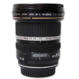 Canon EF S 10 22mm f/3.5 4.5 USM Autofocus Lens 013803043099  