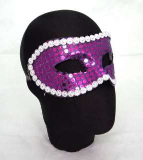 Purple Fancy Dress Masquerade Costume Party Eye Mask  