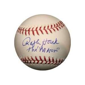 Ralph Houk autographed Baseball inscribed The Major
