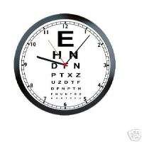 Optometrist Eye Dr Vision Chart Sign Wall Clock #283  