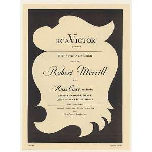  1948 Robert Merrill Music America Loves Best RCA Victor 