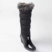 Journee Collection Nala Wedge Winter Boots
