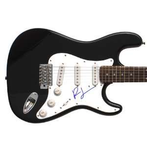 Robin Thicke Autographed Signed Guitar