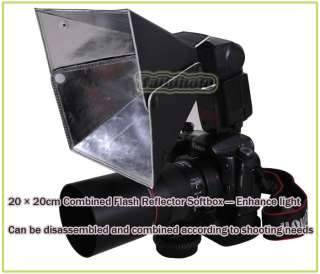 20 × 20cm Combined Flash Reflector Softbox