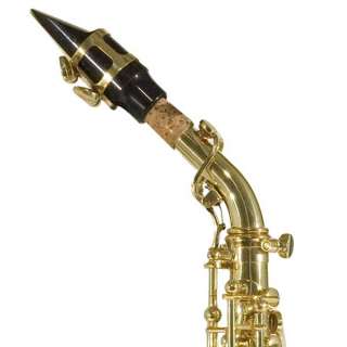 Cecilio SS 300 Curved Soprano Saxophone ~Gold Lacquered  
