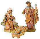 FONTANINI BY ROMAN HOLY FAMILY 3 PIECE NATIVITY COLLECT