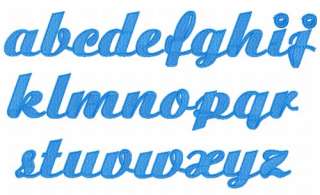 Butterfly Alphabet Font Machine Embroidery Designs 4x4  