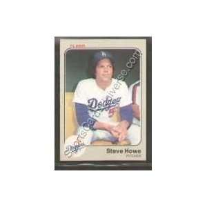  1983 Fleer Regular #209 Steve Howe, Los Angeles Dodgers 