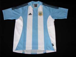   ARGENTINA 2002 Home International FOOTBALL SHIRT batistuta M  