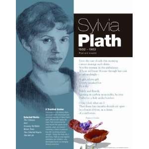  Sylvia Plath Laminated Poster Print, 17x22