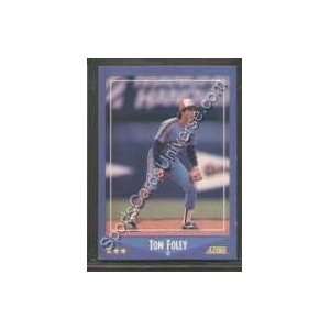  1988 Score Regular #159 Tom Foley, Montreal Expos Baseball 