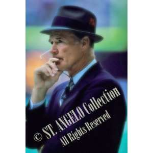 Tom Landry Dallas Cowboys   Roaming The Sideline   20x30 Portrait