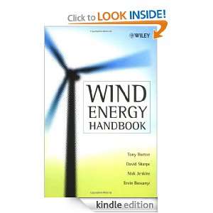 Wind Energy Handbook Tony Burton, David Sharpe, Nick Jenkins, Ervin 