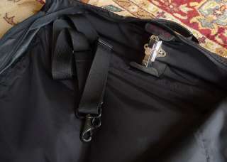   Bi Fold Ballistic Nylon Garment Bag 24”x42”   Excellent  