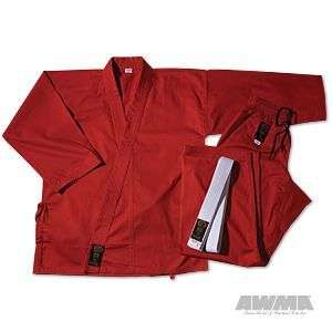 ProForce Karate Uniform Gi Martial Arts Gear Red 000 8  