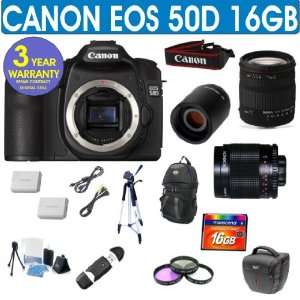  Refurbished Canon EOS 50D + Sigma 18 200 Lens + 500mm 