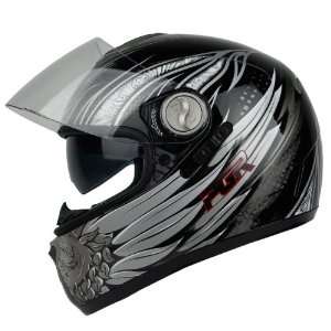 PGR DV100 THOR Dual Visor DOT APPROVED Motorcycle Full Face Helmet 