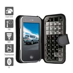   T2000 Quad Band Dual Sim WiFi Qwerty Phone Cell Phones & Accessories