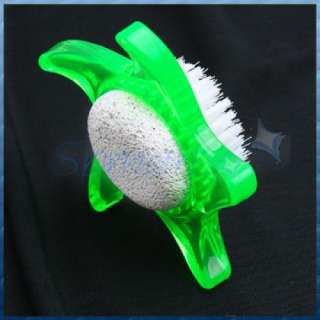 Nail Brush Foot Spa Pedicure Callus Skin Care Scrubber  