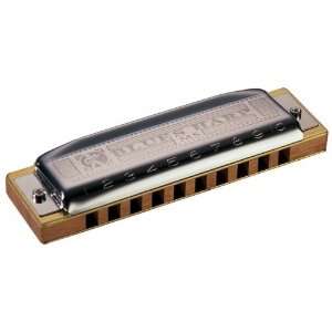  Hohner Blues Harp 7 Harmonica Package with Case and Belt 