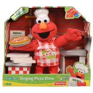    Fisher Price Sesame Street Singing Pizza Elmo Toys & Games