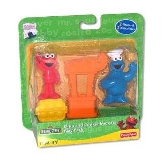   Sesame Street Figures   Elmo & Cookie Monster Explore similar items