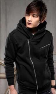 Mens Hot Sale Fashion Cotton Hoodie Jacket Black 2119  
