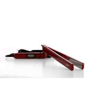  Linea pro C2 Flat Iron in Black with Cool Skull Red 