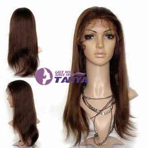 Lace Front Wig India Remy Human Hair 8   20 SILKY ^_^  