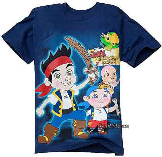  Jake and the Neverland Pirates CREWS ORGANIC T Shirt Tee 
